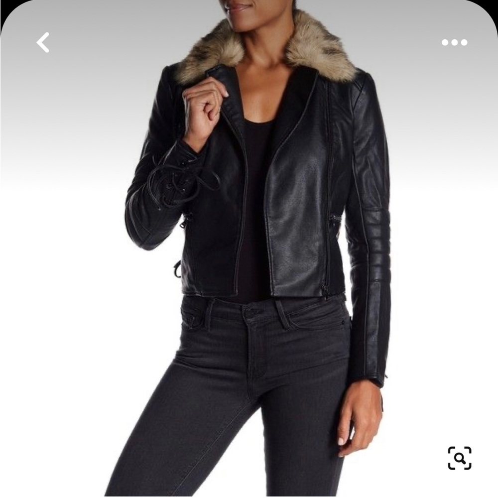French connection biker jacket